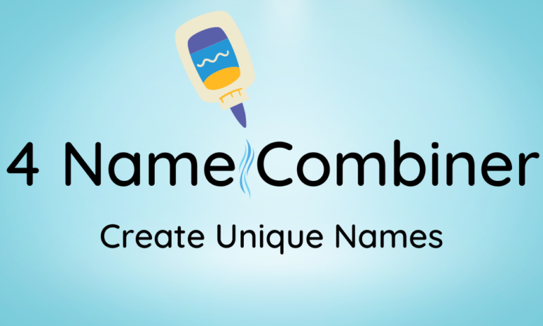 💫 Two Name Combiner Tool To Create Unique Names!